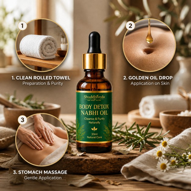 Shuddhiveda Body Detox Ayurvedic Nabhi Oil