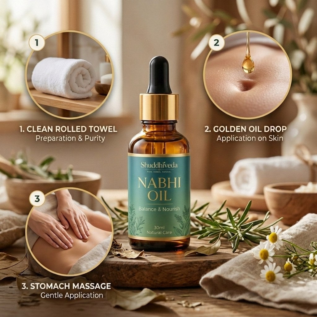 Shuddhiveda Ayurvedi Nabhi Oil