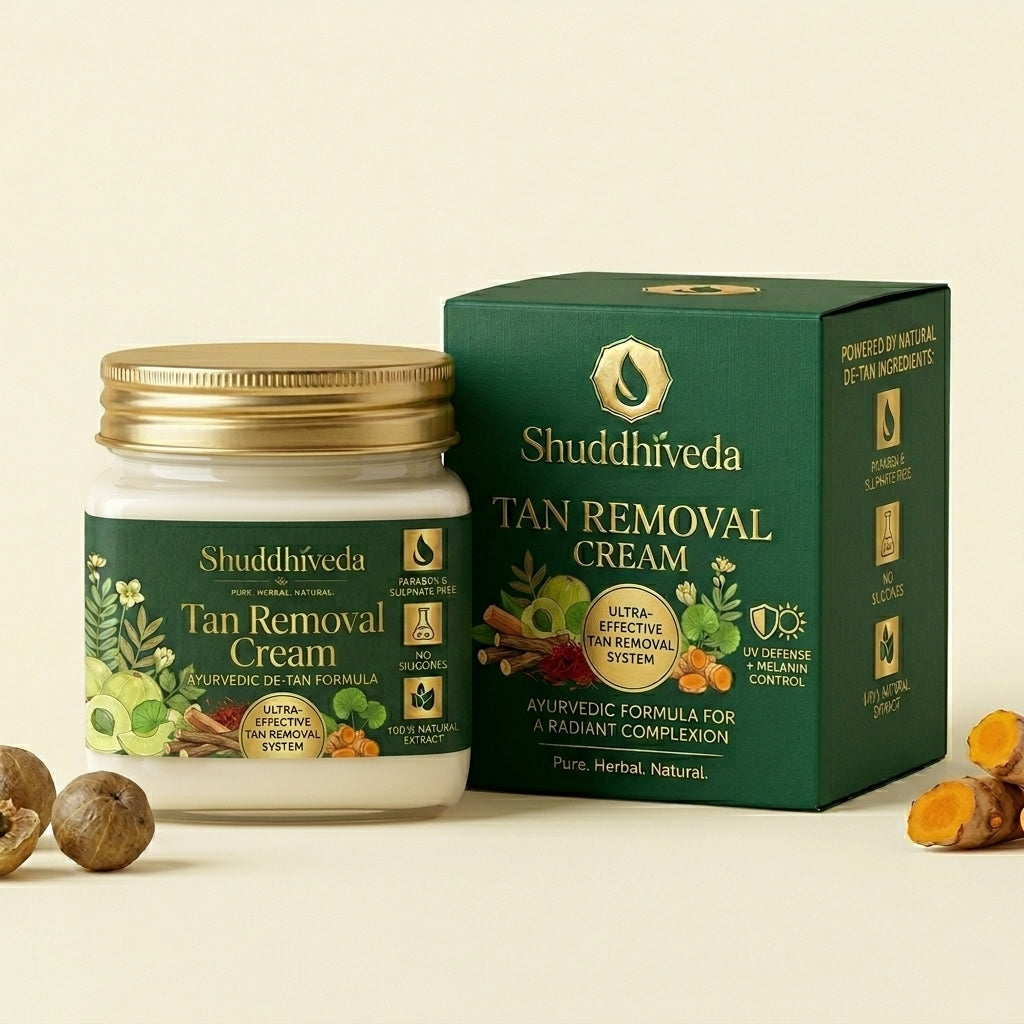 Shuddhiveda Tan Removal Cream