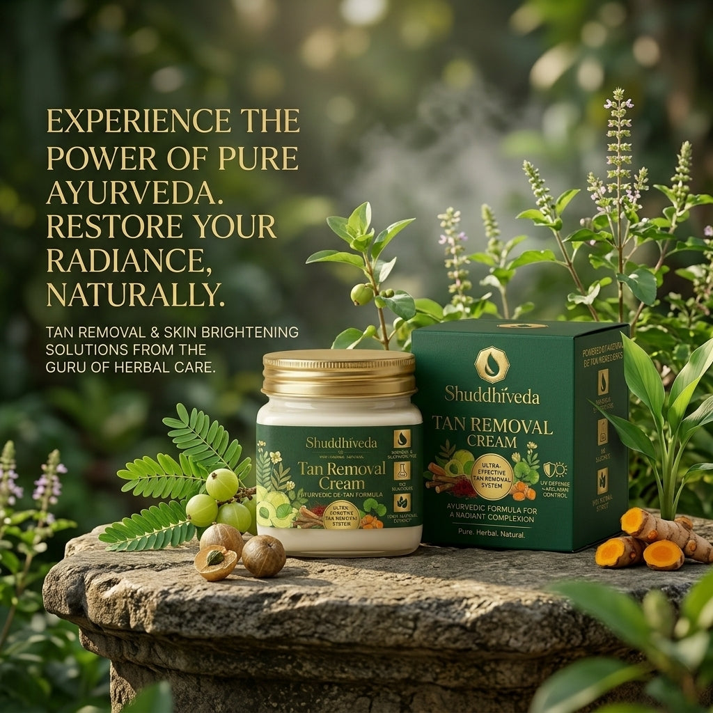 Shuddhiveda Tan Removal Cream