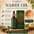 Shuddhiveda Ayurvedic Nabhi Oil For Weight Management, Digestion Issues, Blood Sugar Control, Blood Pressure Control, Full Body Healing & Detox