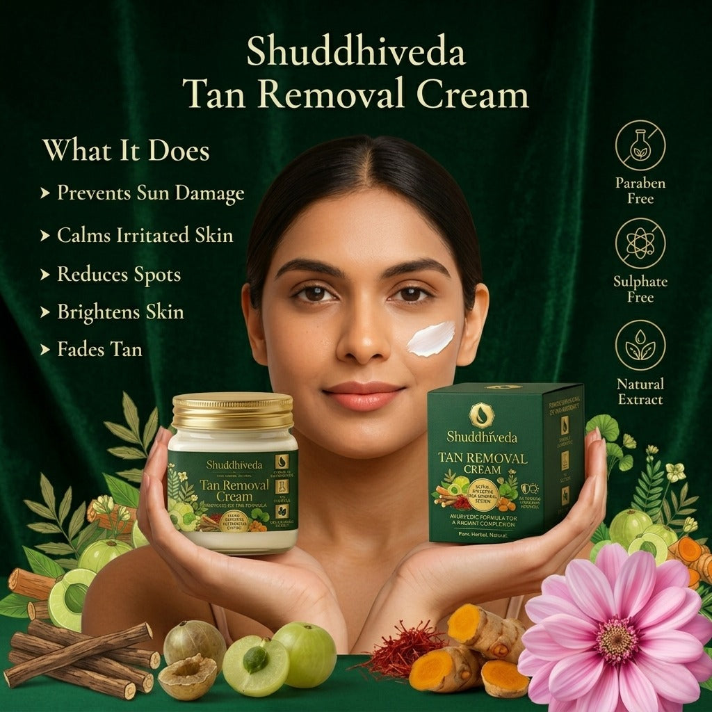 Shuddhiveda Tan Removal Cream