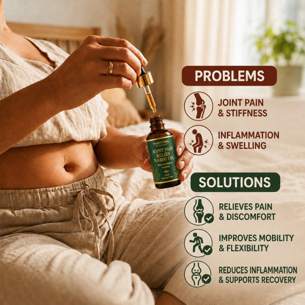 Shuddhiveda Joint Pain Remedy Ayurvedic Nabhi Oil