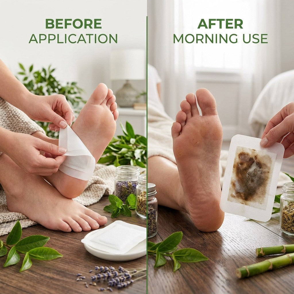 ShuddhiOriginals Detox Foot Patches With FREE 30 Page Healthy Lifestyle eBook
